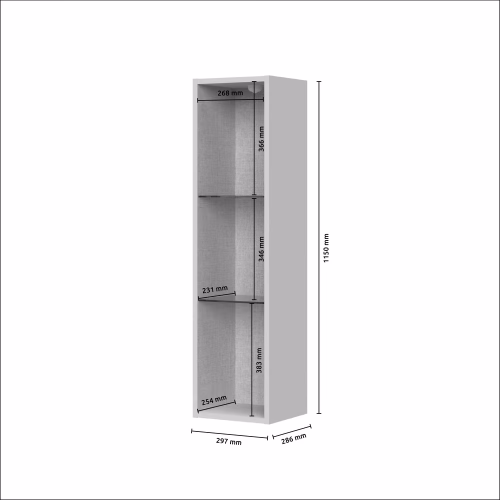 VISEĆA KOMODA VK30-1AL/OP