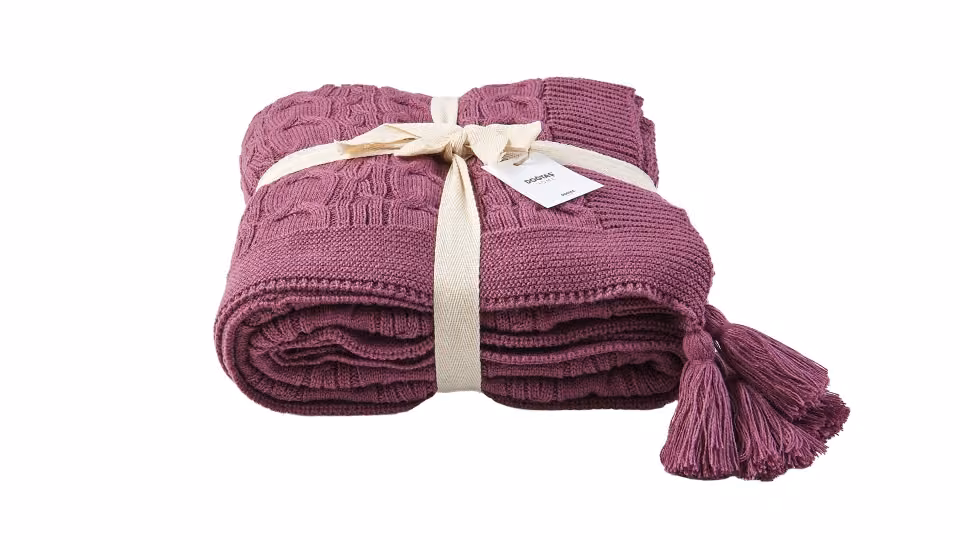 Doğtaş Home Plum Triana Sofa Throw