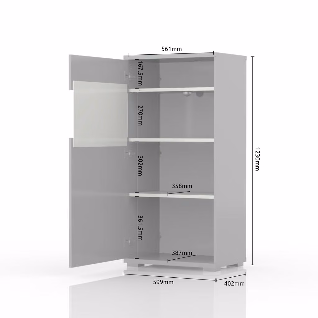 VITRINA V60-1KSV/PN