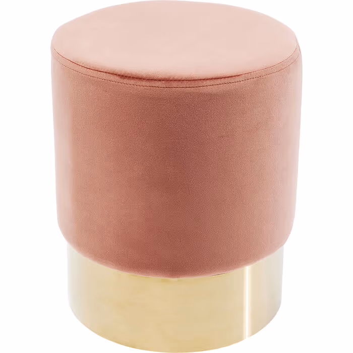 Tabure Cherry Muave Brass, O35 cm