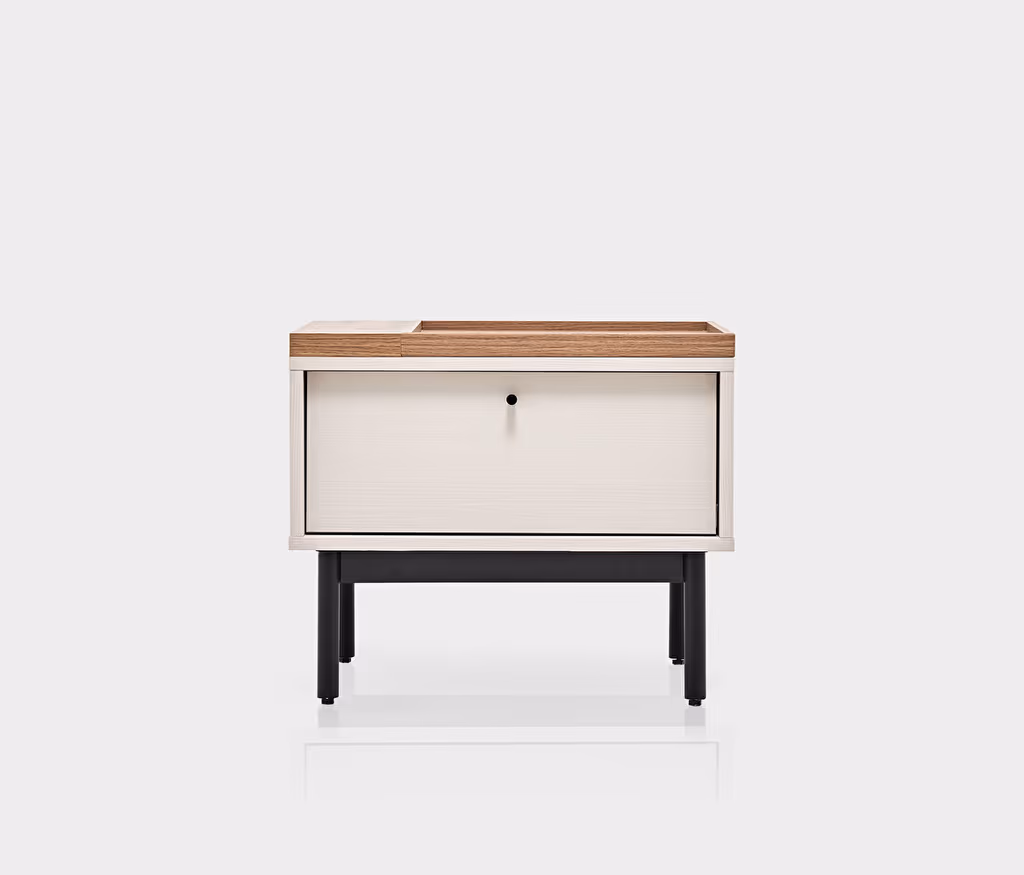 Loreto Off-White Nightstand