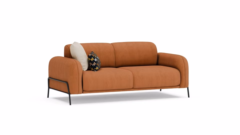 Orange Velvet Texture