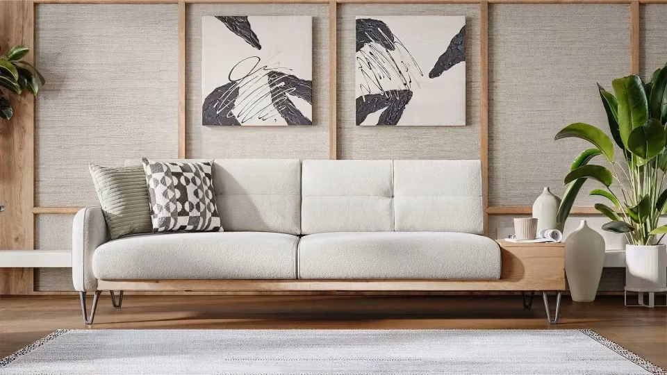 Solid Living Room Set