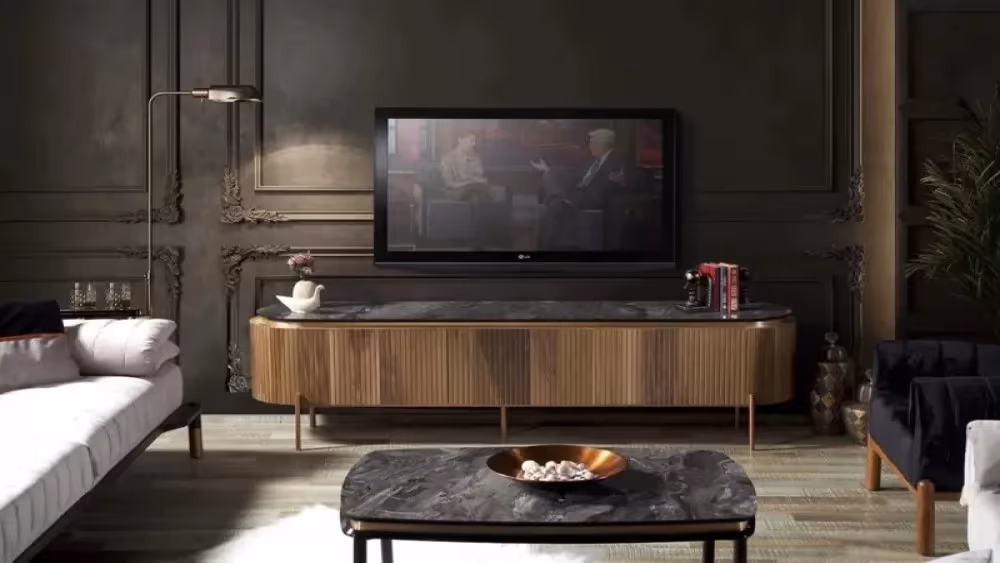 TV komoda Tesla Walnut