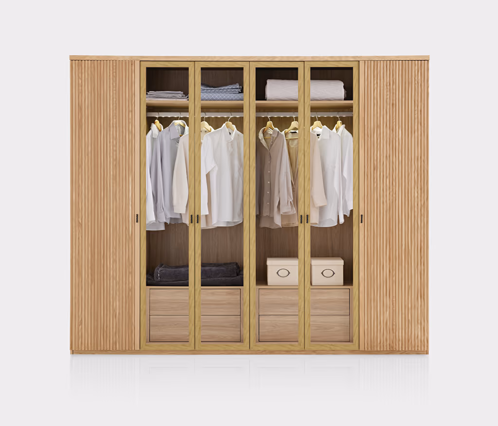 Austin Light Oak Wardrobe