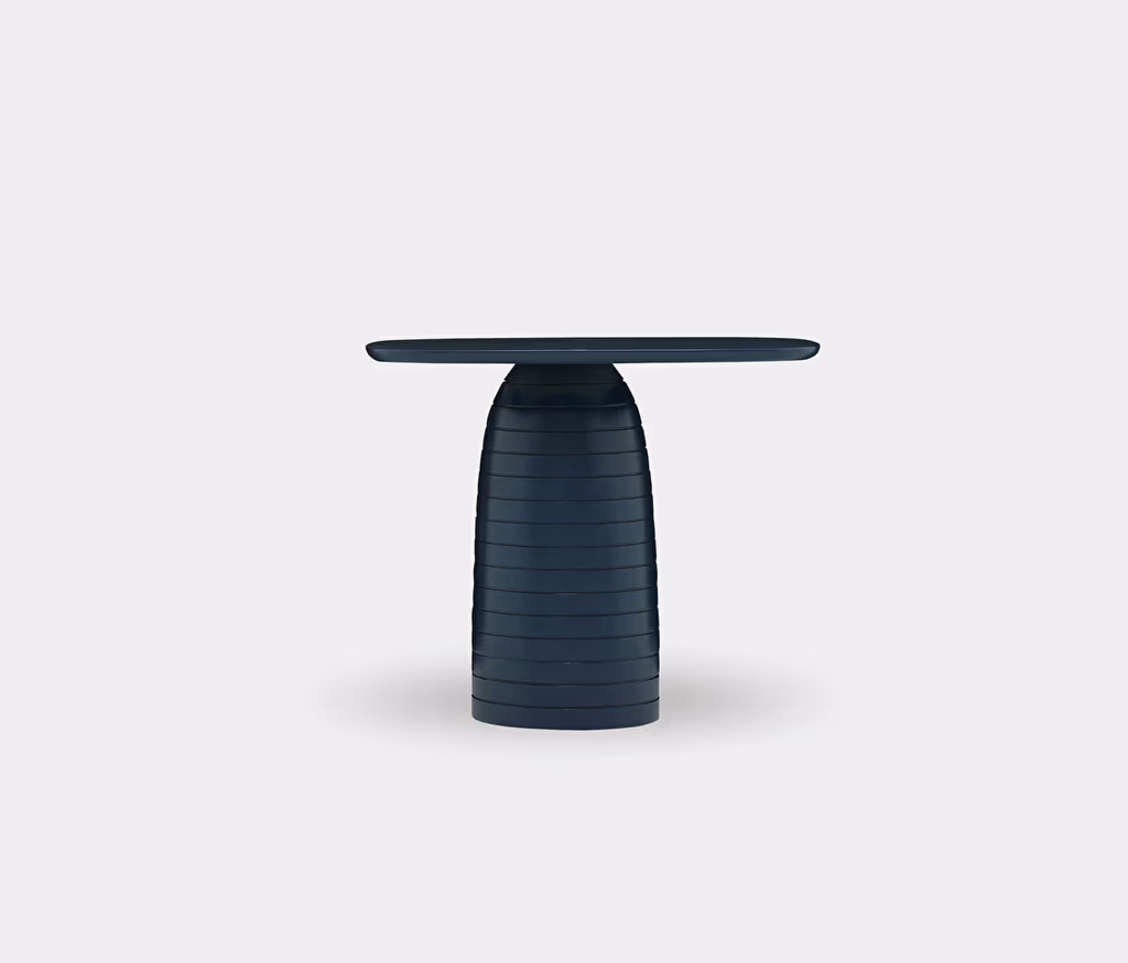 Amalfi Navy Blue Side Table