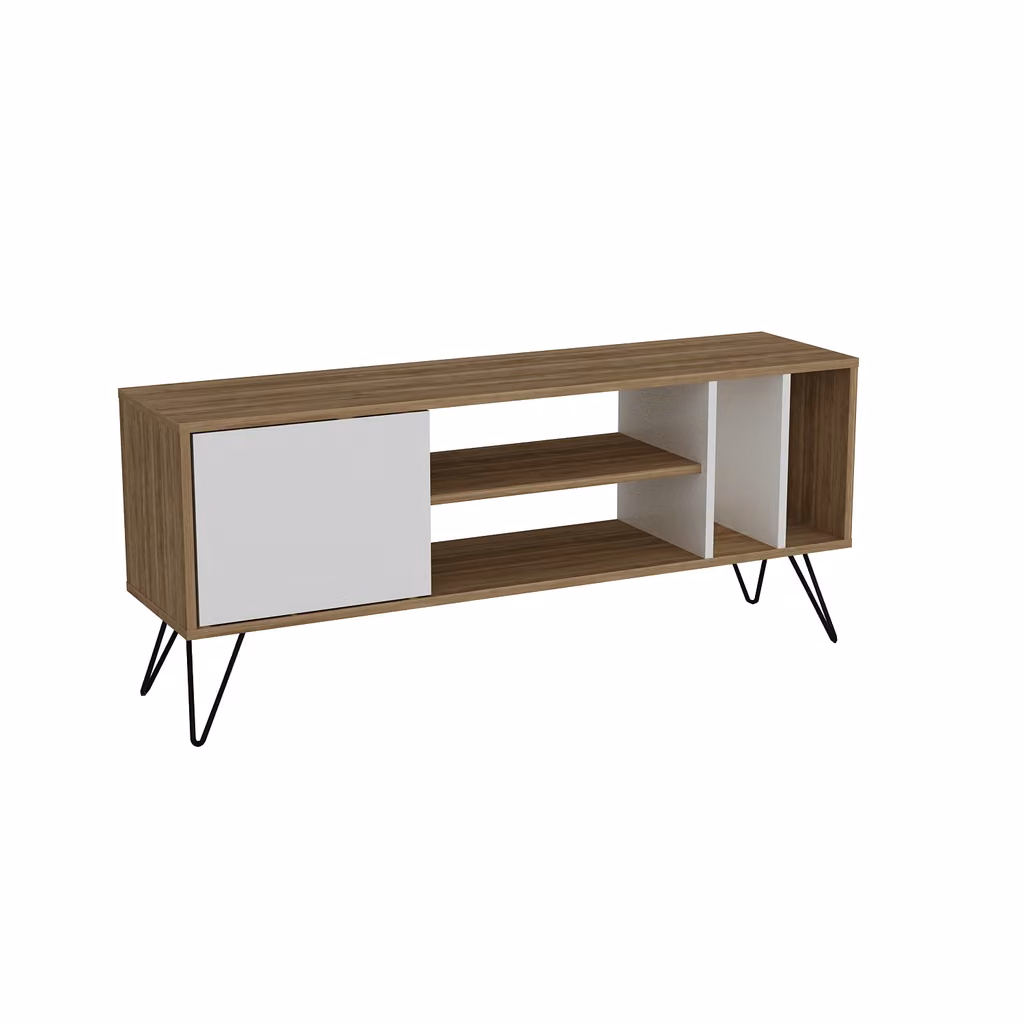 Mistico 1400 Tv Walnut&White