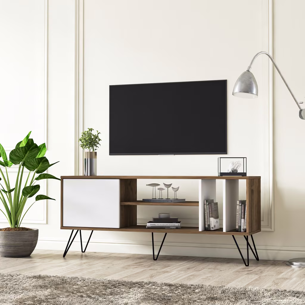Mistico 1400 Tv Walnut&White
