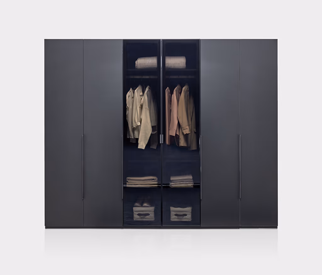 Legato Black Wardrobe
