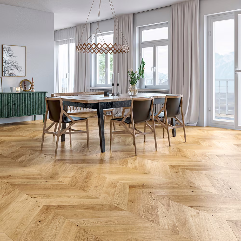Parket Artisan Chevron Provence, hrast 14 mm