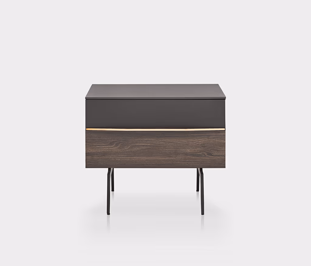 Marion Dark Brown-Walnut Nightstand