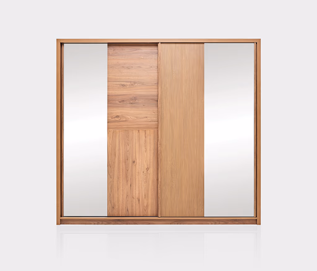 Pavia Walnut Wardrobe