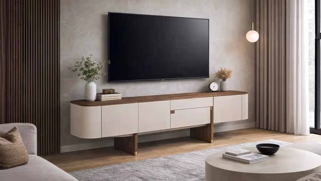 TV komoda Delta walnut
